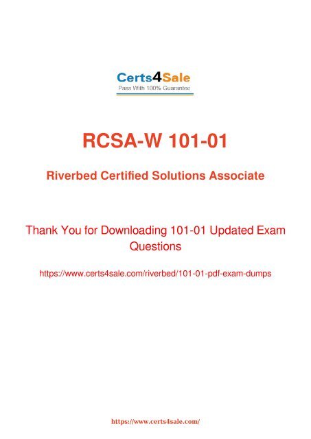 101-01 Exam Dumps - Riverbed Human Resource Management Exam Questions PDF
