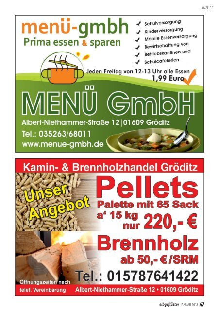 Elbgeflüster Januar 2018