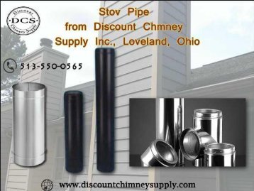 Stove Pipe with the best price from Discount Chimney Supply Inc.