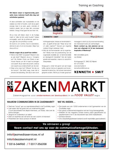 DeZakenMarkt FoodValley regio nr. 2 2018