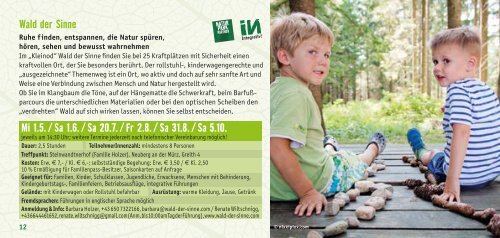 Natur-Erlebnis-Programm