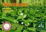 Mauritiushof Naturmagazin März 2019