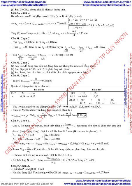 BỘ ĐỀ BIÊN SOẠN THEO CẤU TRÚC ĐỀ MINH HỌA CỦA BỘ GIÁO DỤC NĂM 2019 - MÔN THI THÀNH PHẦN HÓA HỌC - 17  ĐỀ CÓ HƯỚNG DẪN GIẢI CHI TIẾT