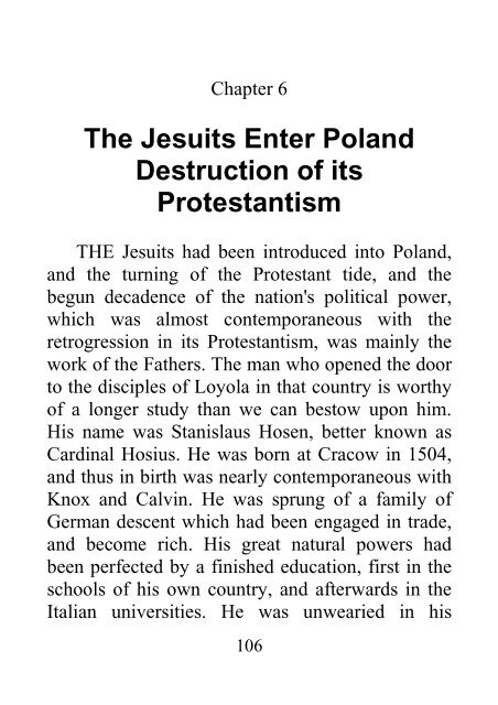 Protestantism in Poland and Bohemia - James Aitken Wylie