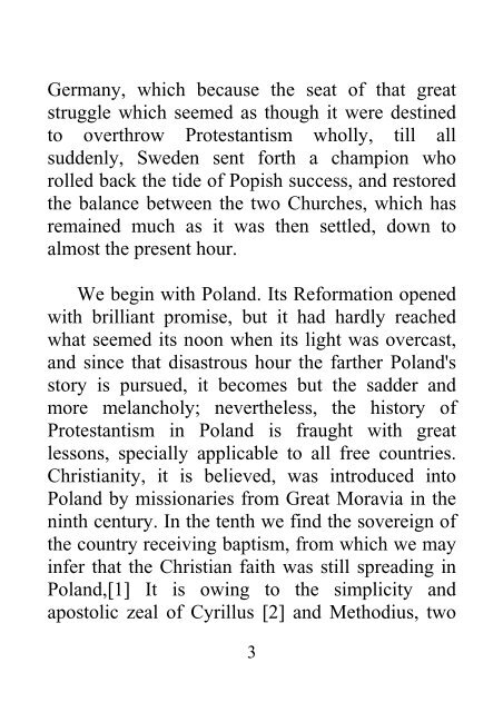 Protestantism in Poland and Bohemia - James Aitken Wylie