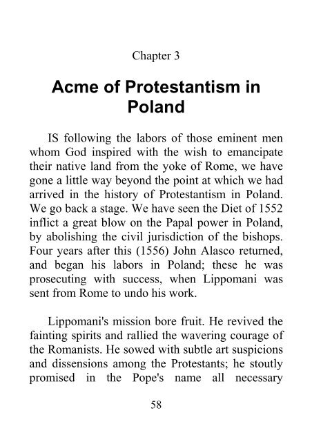 Protestantism in Poland and Bohemia - James Aitken Wylie