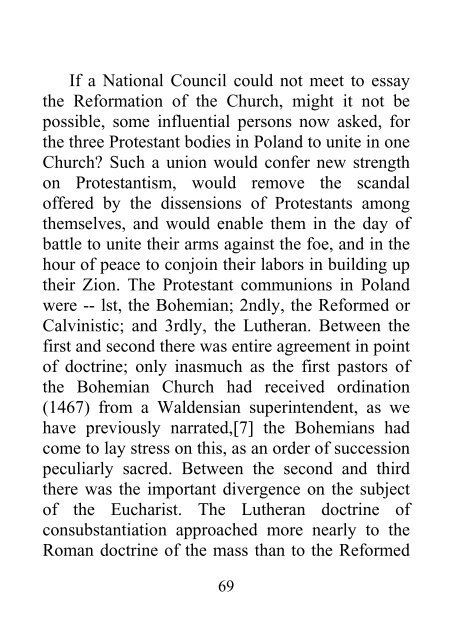 Protestantism in Poland and Bohemia - James Aitken Wylie