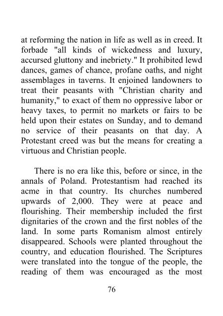 Protestantism in Poland and Bohemia - James Aitken Wylie