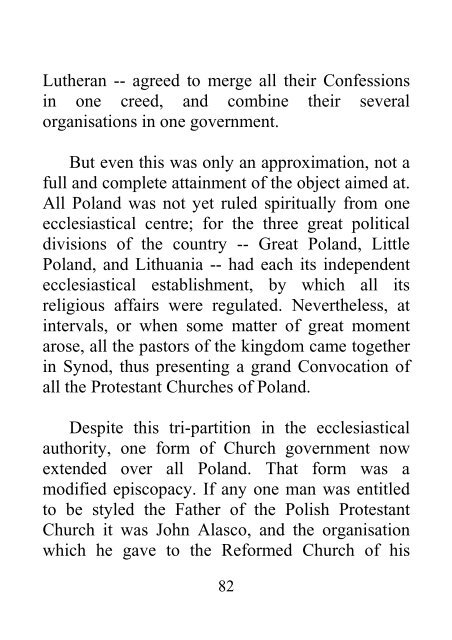 Protestantism in Poland and Bohemia - James Aitken Wylie