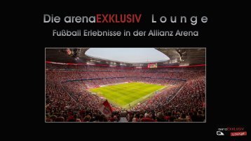 arenaEXKLUSIV Lounge - Entwurf 2019