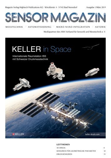 SENSOR MAGAZIN Ausgabe 1/2019