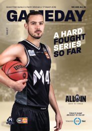 Grand Final Game 4 Game Day Program