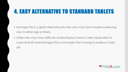 5 Benefits of Kamagra Fizz over Kamagra Tablets