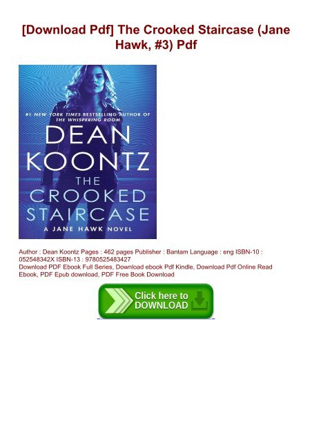 Pdf The Crooked Staircase Jane Hawk 3