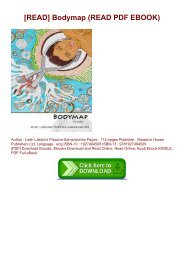 [READ] Bodymap (READ PDF EBOOK)