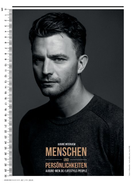 AJOURE´ Men Magazin April 2019  