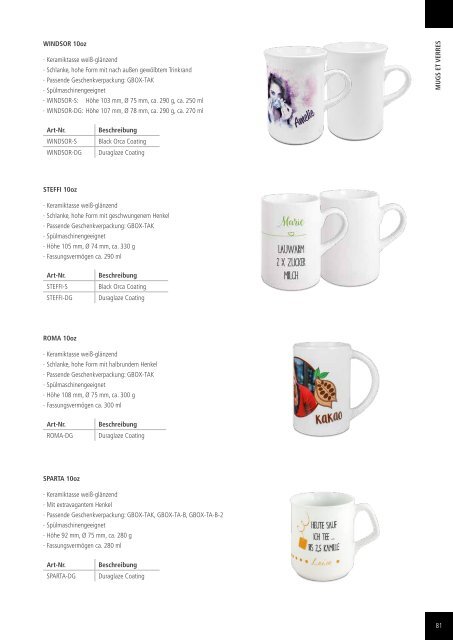 Katalog-Sublimation