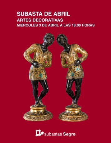 Subasta Artes Decorativas Abril 2019
