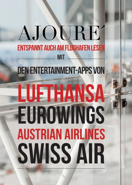 AJOURE´ Magazin April 2019  