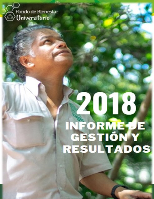 INFORME DE GESTIÓN Y RESULTADOS FBU SEGUNDO SEMESTRE 2018 F