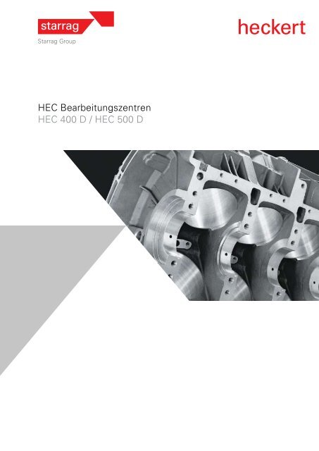 HEC Bearbeitungszentren HEC 400  D / HEC 500 D