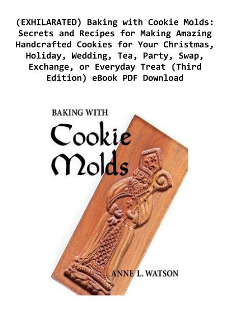 baking with cookie molds