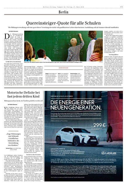 Berliner Zeitung 15.03.2019