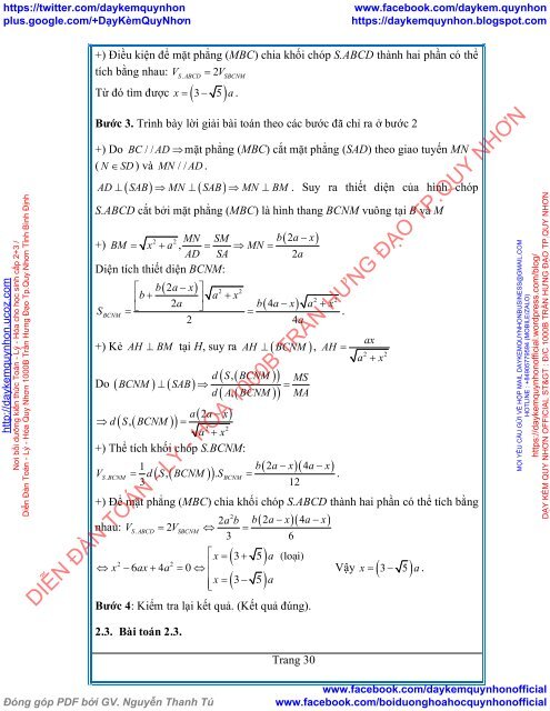 Khai thác và xây dựng một số bài toán hình học không gian ứng dụng thực tế thường sử dụng trong kỳ thi THPT QG