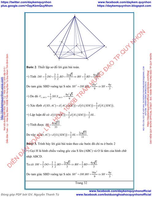 Khai thác và xây dựng một số bài toán hình học không gian ứng dụng thực tế thường sử dụng trong kỳ thi THPT QG