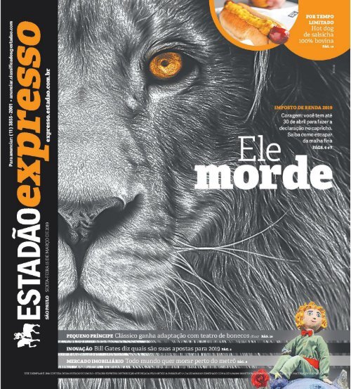 Estadão Expresso - Edição de 15.03.2019