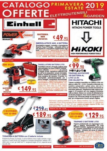 Catalogo Elettroutensili Primavera/Estate 2019