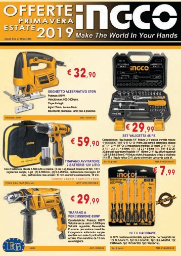 Catalogo Offerte Ingco