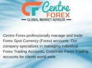 Managed Forex Account Services - 