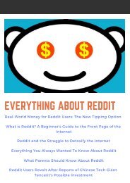 Everything About Reddit