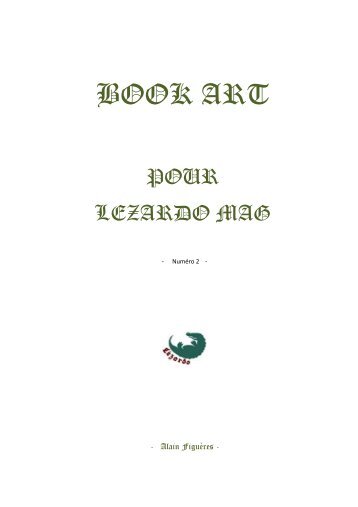 LéZARDO Book Art Série numéro2  - 2019