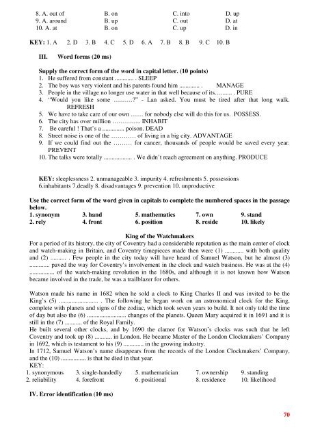 Tuyển tập 353 đề thi học sinh giỏi môn Tiếng Anh lớp 6,7,8,9,10,11,12 (có đáp án)