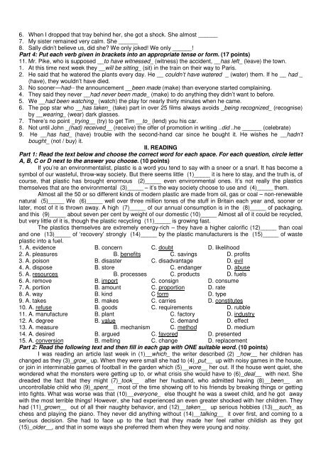 Tuyển tập 353 đề thi học sinh giỏi môn Tiếng Anh lớp 6,7,8,9,10,11,12 (có đáp án)