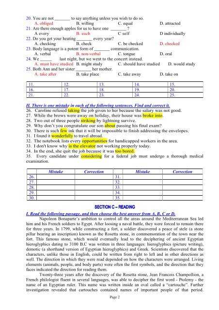 Tuyển tập 353 đề thi học sinh giỏi môn Tiếng Anh lớp 6,7,8,9,10,11,12 (có đáp án)