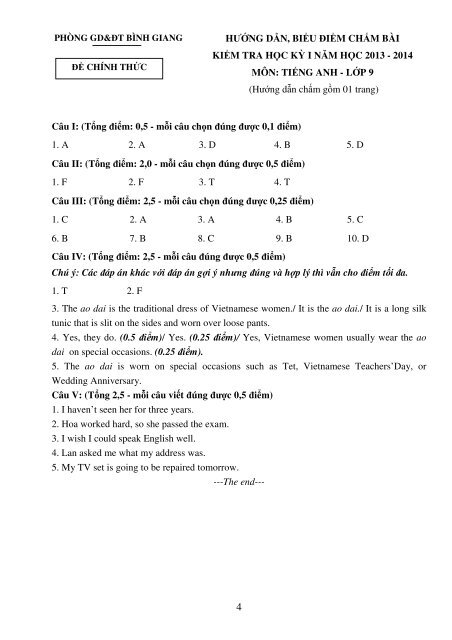 Tuyển tập 353 đề thi học sinh giỏi môn Tiếng Anh lớp 6,7,8,9,10,11,12 (có đáp án)