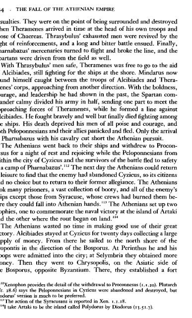 The Fall of the Athenian Empire-(A New History of the Peloponnesian War) Donald Kagan -  (1987)