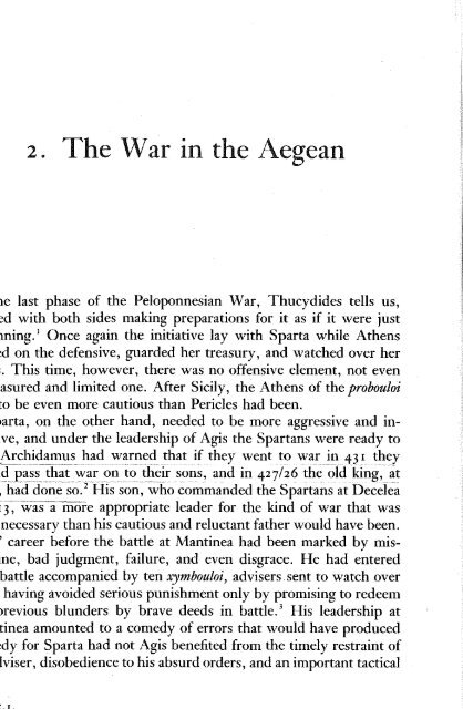 The Fall of the Athenian Empire-(A New History of the Peloponnesian War) Donald Kagan -  (1987)