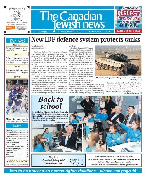 03 10 11 Tor Pdf The Canadian Jewish News
