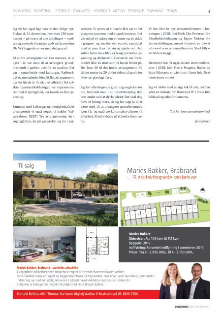 Brabrand If klubblad nr. 01 / 2019