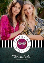 Thomas Sabo Charm Club Summer 2019 Catalogue