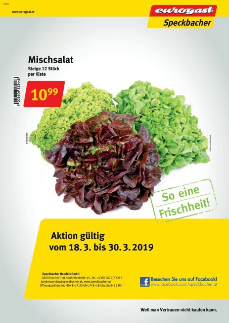 Gastro Flugblatt 6/2019