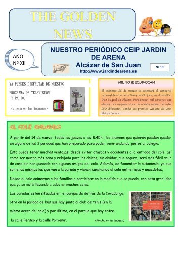 THE GOLDEN NEWS. Nº 19. 2018/2019