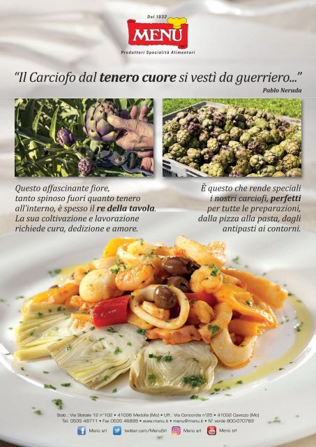 MENU n.108 - Gennaio/Marzo 2019