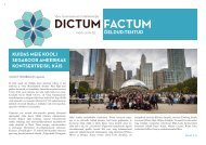 Dictum Factum märts 2019