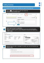 QuickCard Coding Invoices