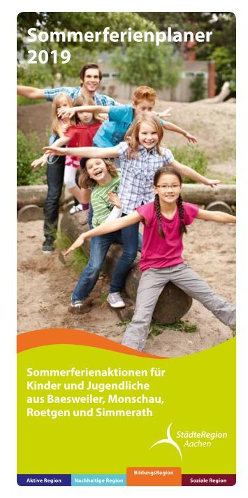 Sommerferienplaner 2019